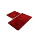 Acrylic Bathmat Set (2 Pieces) Colors of - Red Red Lessentiel Acrylic Bathmat Set (2 Pieces) Colors of - Red Red