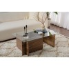 Coffee Table Vetrino - Walnut Walnut