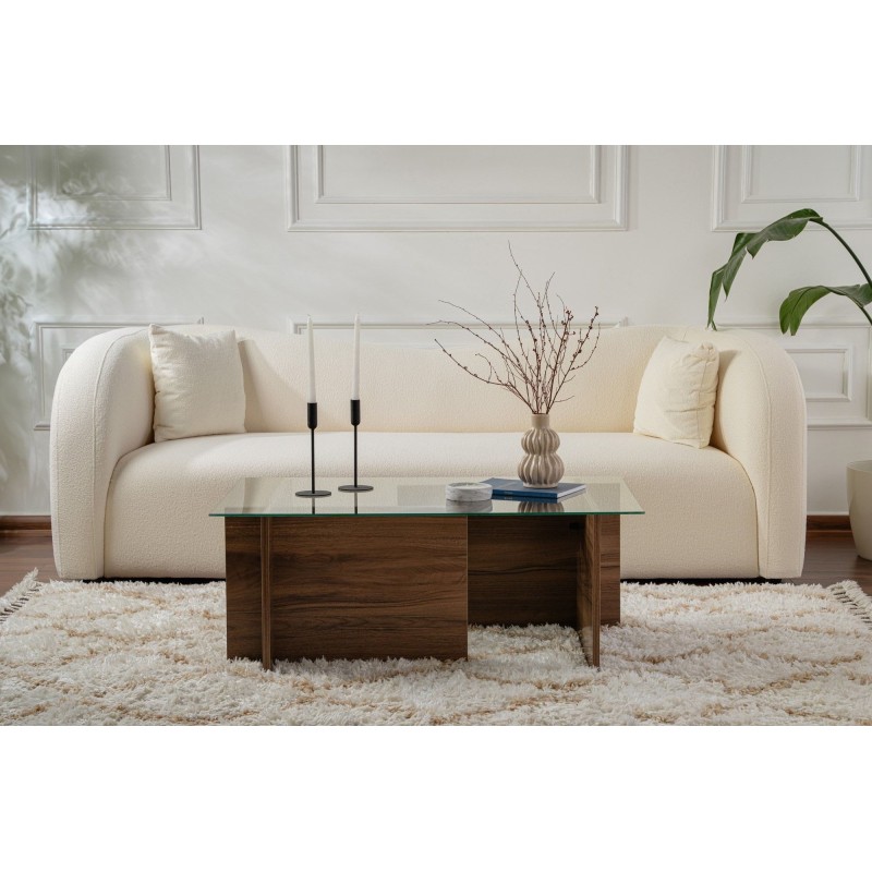 Coffee Table Vetrino - Walnut Walnut