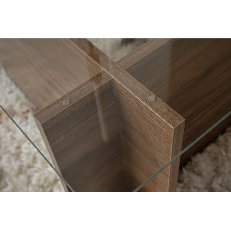 Coffee Table Vetrino - Walnut Walnut