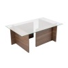 Coffee Table Vetrino - Walnut Walnut