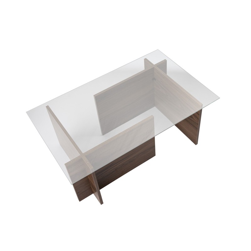 Coffee Table Vetrino - Walnut Walnut