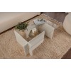 Coffee Table Vetrino - Wooden White Wooden White