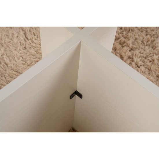 Coffee Table Vetrino - Wooden White Wooden White