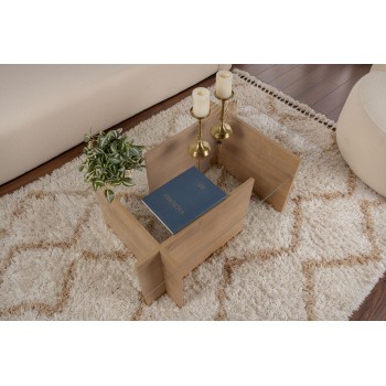 Coffee Table Vetrino - Honey Oak Honey Oak
