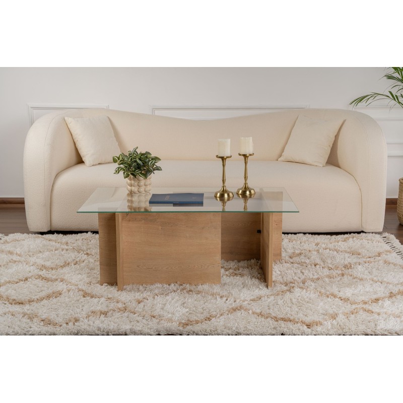 Coffee Table Vetrino - Honey Oak Honey Oak