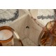 Coffee Table Flavio - Travertine Travertine Marble Hanah Home Coffee Table Flavio - Travertine Travertine Marble