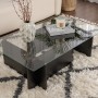 Coffee Table Flavio - Wooden Black Wooden Black