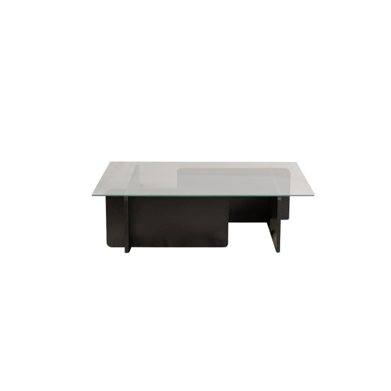 Coffee Table Flavio - Wooden Black Wooden Black Hanah Home Coffee Table Flavio - Wooden Black Wooden Black