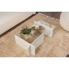 Coffee Table Flavio - Wooden White Wooden White