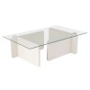 Coffee Table Flavio - Wooden White Wooden White