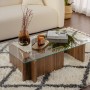 Coffee Table Flavio - Walnut Walnut