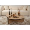 Hanah Home Coffee Table Orion - Honey Oak, Black Honey Oak
Black