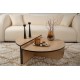 Hanah Home Coffee Table Orion - Honey Oak, Black Honey Oak
Black