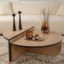 Coffee Table Orion - Honey Oak, Black Honey Oak
Black