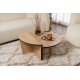 Hanah Home Coffee Table Orion - Honey Oak, Black Honey Oak
Black