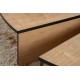 Hanah Home Coffee Table Orion - Honey Oak, Black Honey Oak
Black