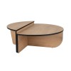 Hanah Home Coffee Table Orion - Honey Oak, Black Honey Oak
Black