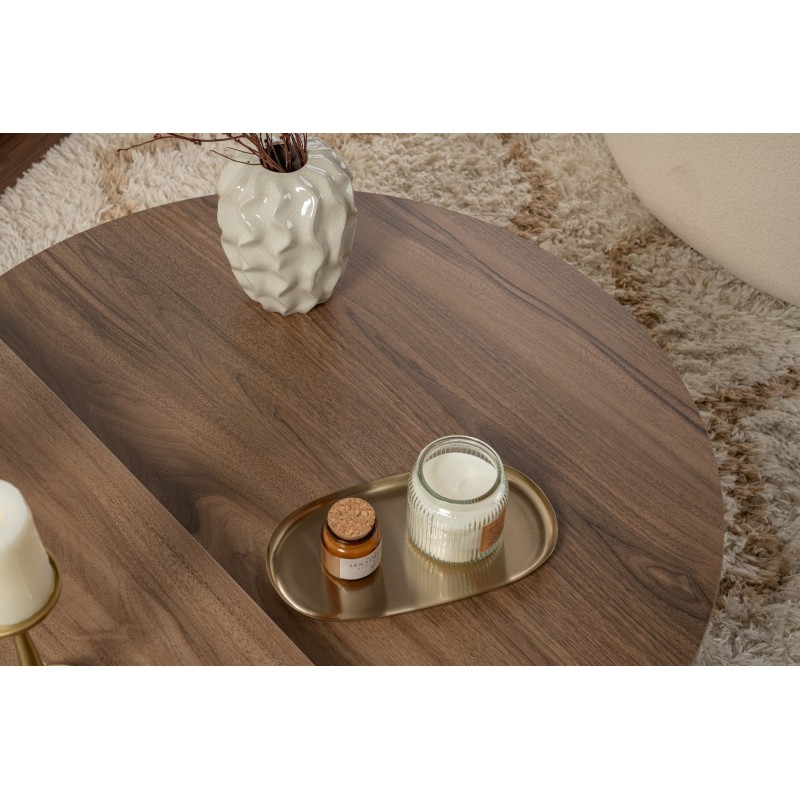 Coffee Table Orion - Walnut, White Walnut
White