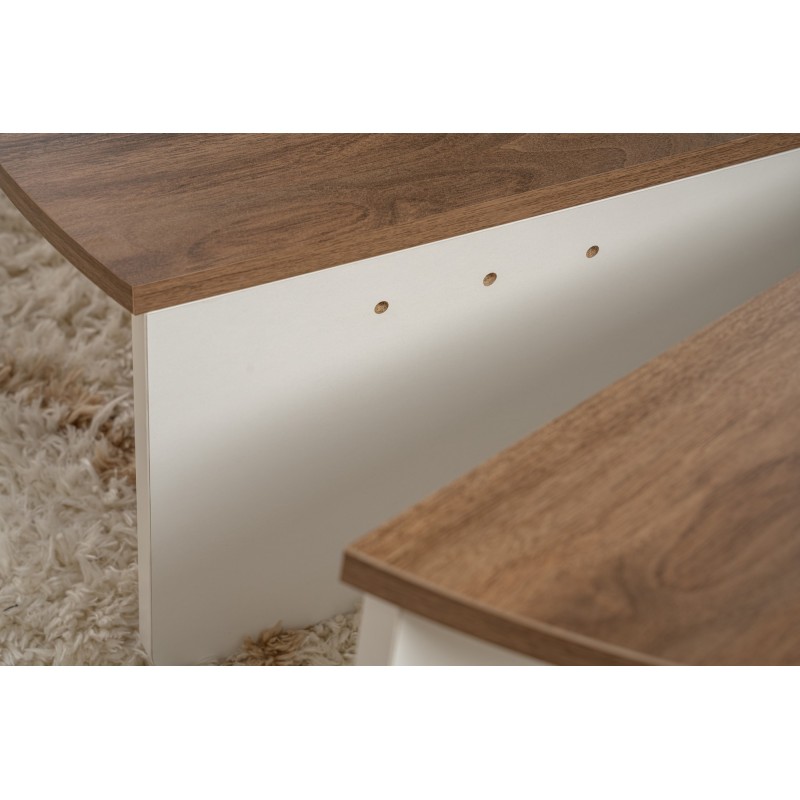 Coffee Table Orion - Walnut, White Walnut
White