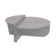 Coffee Table Orion - Wood White, Wood Black Wood White
Wood Black Coffee Table Orion - Wood White, Wood Black Wood White
Wood Black