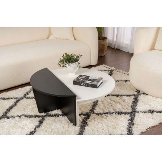 Coffee Table Orion - Wood White, Wood Black Wood White
Wood Black Coffee Table Orion - Wood White, Wood Black Wood White
Wood Black