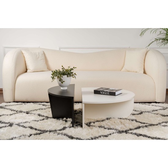 Coffee Table Orion - Wood White, Wood Black Wood White
Wood Black Coffee Table Orion - Wood White, Wood Black Wood White
Wood Black
