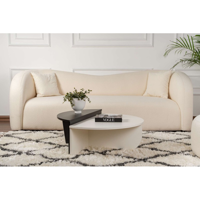 Coffee Table Orion - Wood White, Wood Black Wood White
Wood Black