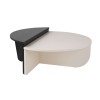 Coffee Table Orion - Wood White, Wood Black Wood White
Wood Black