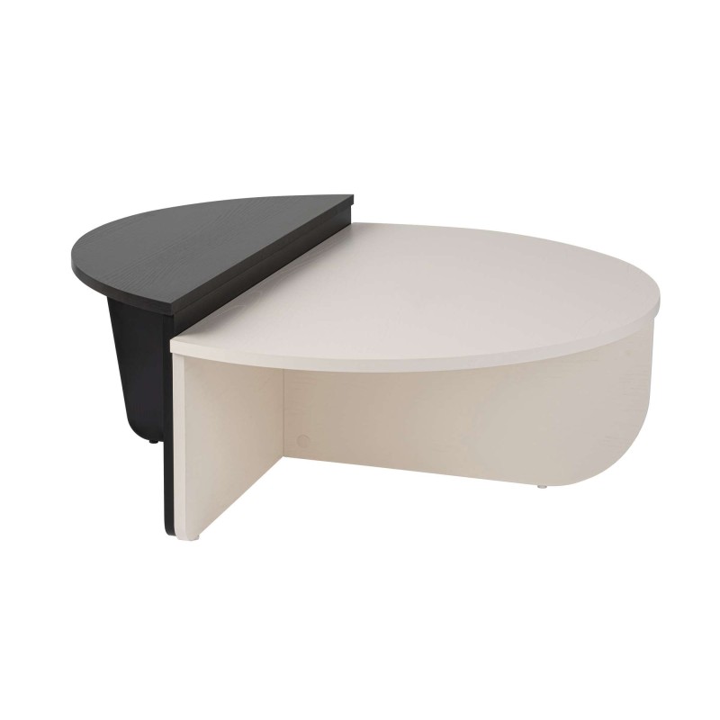 Coffee Table Orion - Wood White, Wood Black Wood White
Wood Black