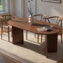 Dining Table Sablin - Walnut Walnut