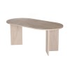 Dining Table Sablin - Travertine Travertine