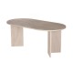 Dining Table Sablin - Travertine Travertine