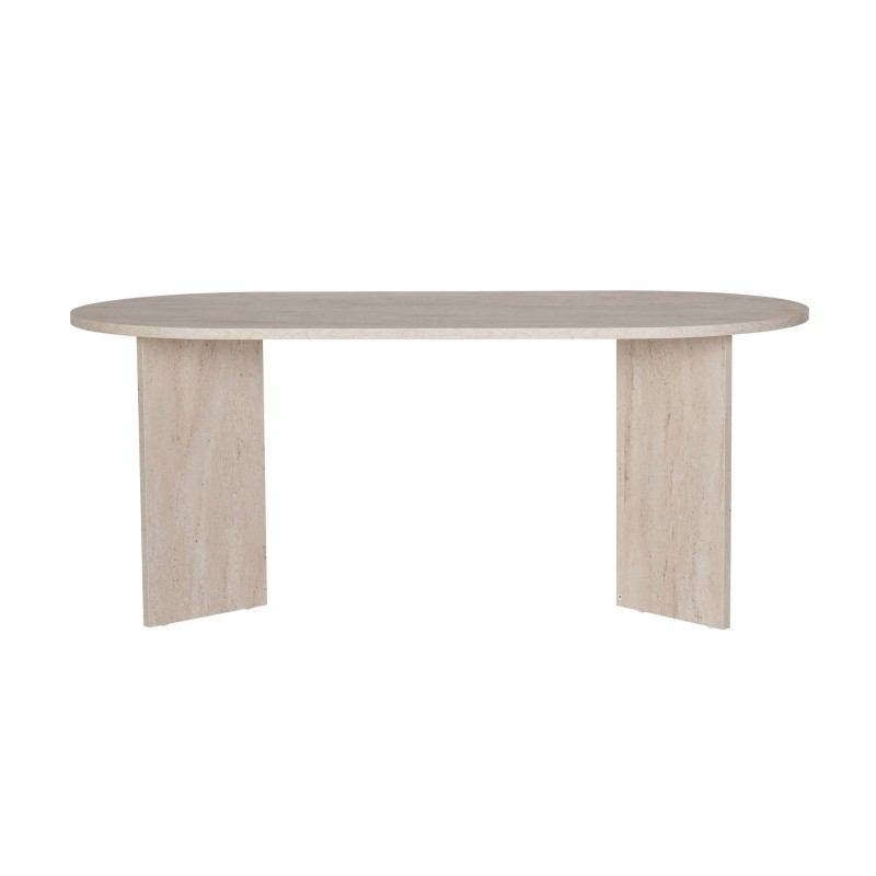 Dining Table Sablin - Travertine Travertine