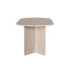Dining Table Sablin - Travertine Travertine