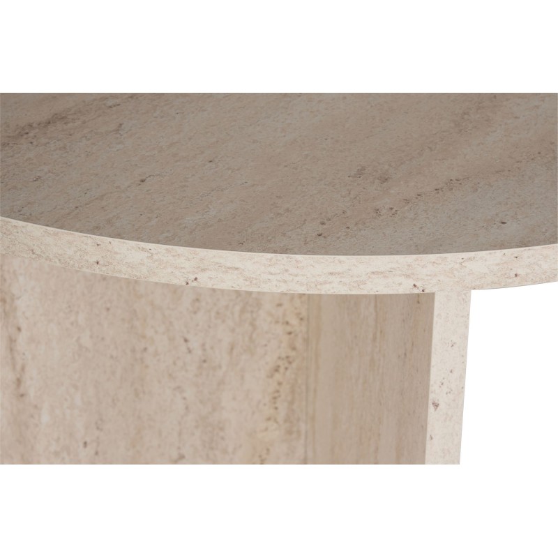 Dining Table Sablin - Travertine Travertine
