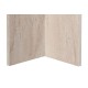 Dining Table Sablin - Travertine Travertine