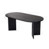 Dining Table Sablin - Wood Black Wood Black