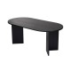 Dining Table Sablin - Wood Black Wood Black Dining Table Sablin - Wood Black Wood Black