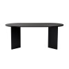 Dining Table Sablin - Wood Black Wood Black
