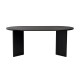 Dining Table Sablin - Wood Black Wood Black Dining Table Sablin - Wood Black Wood Black