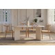 Dining Table Sablin - Wood White Wood White