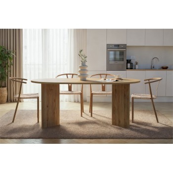 Dining Table Sablin - Cadiz Oak Cadiz Oak