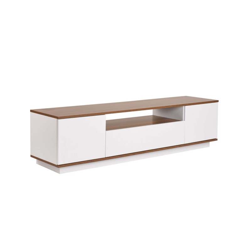 TV Stand Veramont - White, Walnut White
Walnut