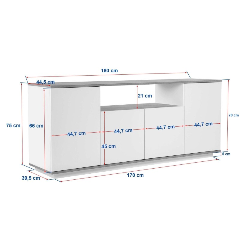 Console Arista - Mink, Travertine Mink
Travertine