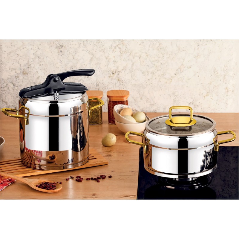 Pot Set (4 Pieces) Nova4051 Silver
Gold