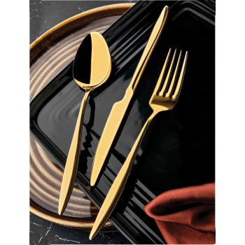 Cutlery Set (36 Pieces) Ela389 Gold