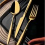 Cutlery Set (36 Pieces) Ela389 Gold