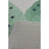 Lessentiel Bathmat Green Djt Multicolor