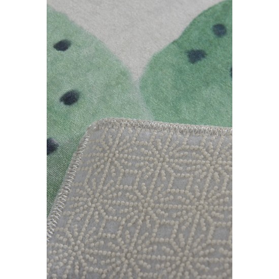 Lessentiel Bathmat Green Djt Multicolor